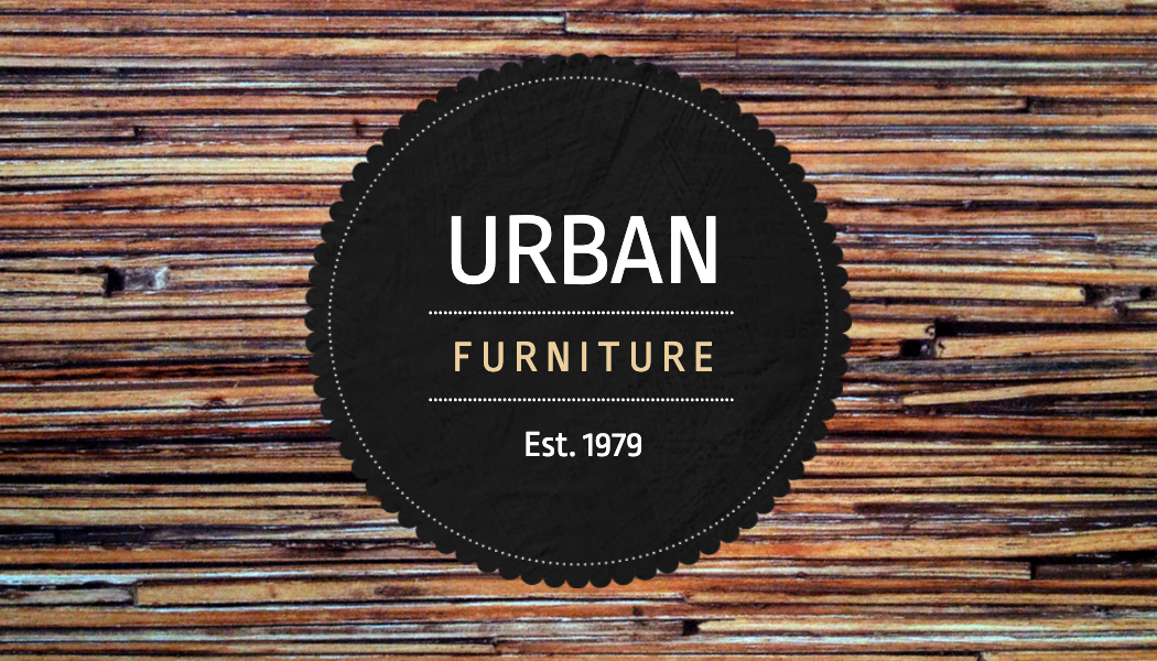 Reclaimed Wood Furniture Shop Business Card business card template