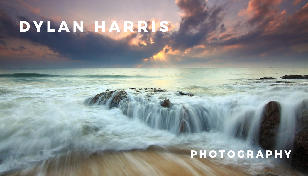 Ocean Sunset Photography Business Card business card template