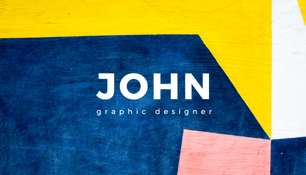 Painted Abstract Collage Business Card business card template