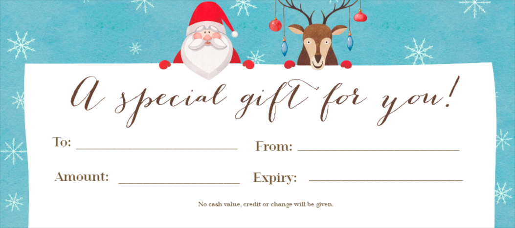 96 SAMPLE PRINTABLE GIFT CERTIFICATES - SamplePrintable2