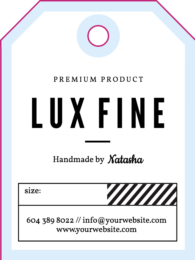 Free Luggage Tag Templates Design Your Luggage Tags From