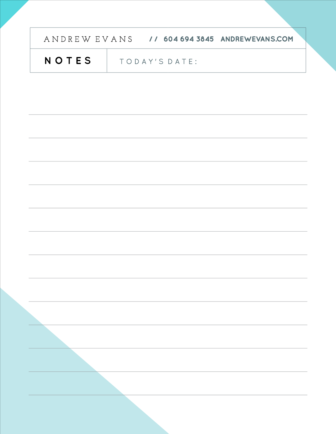 Free Notepads Templates Design Your Notepads From Jukebox