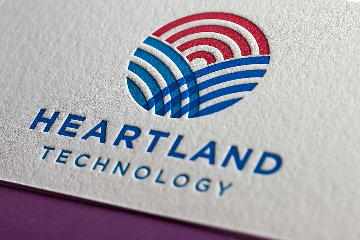 letterpress business cards with