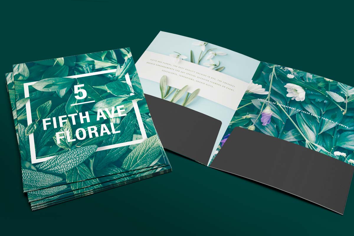 printed presentation folders print