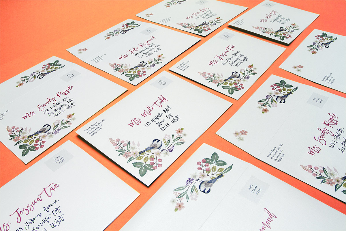 custom printed envelopes jukebox