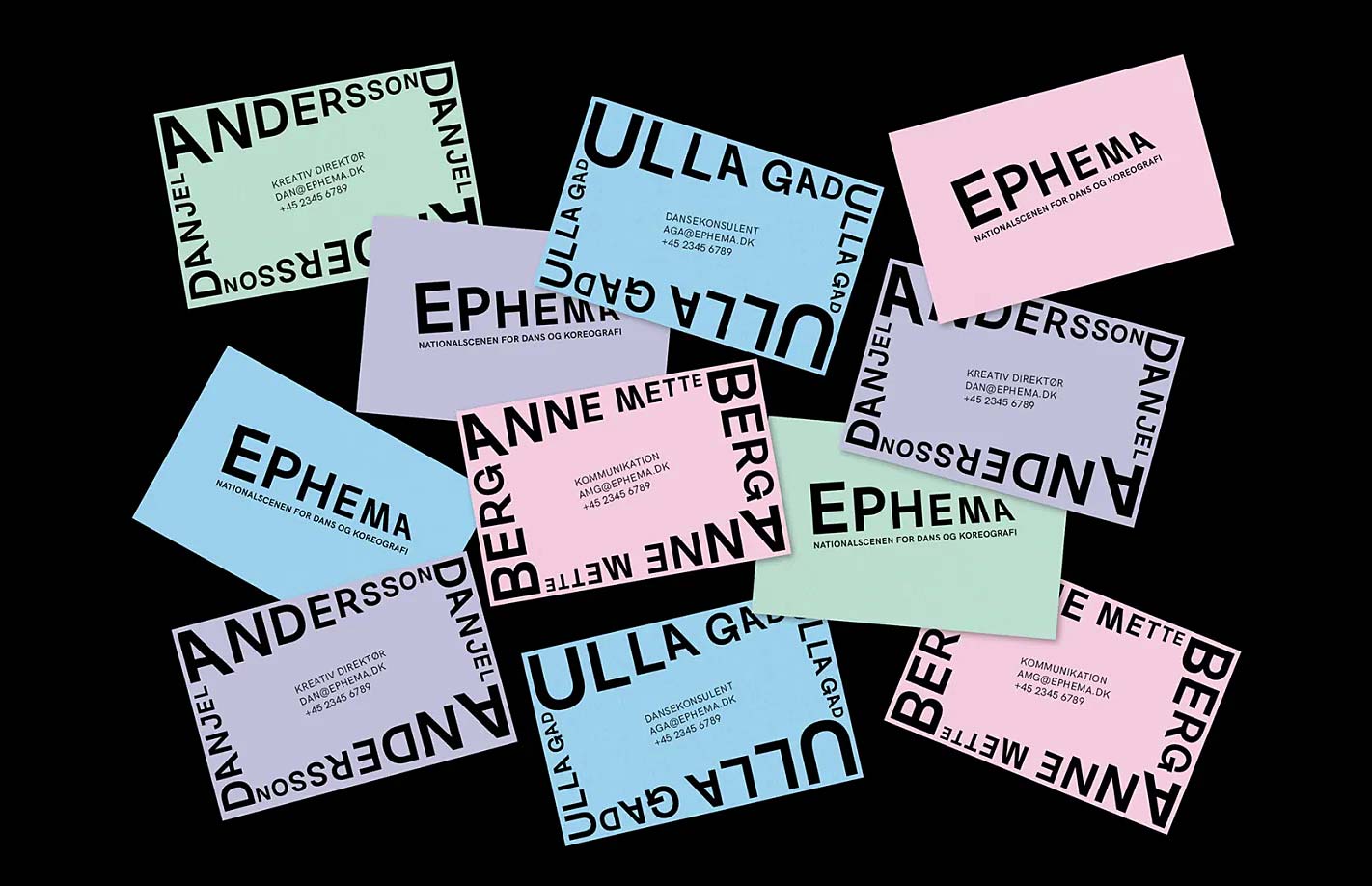 Ephema Business Card Design