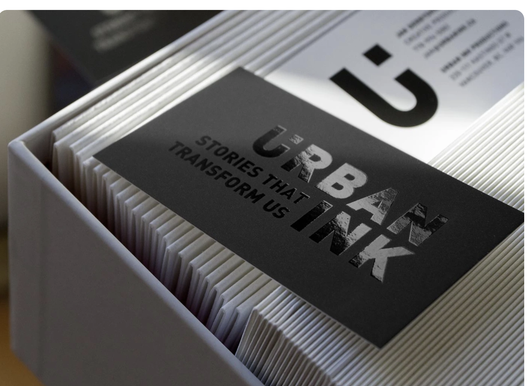 Spot Gloss Business Cards