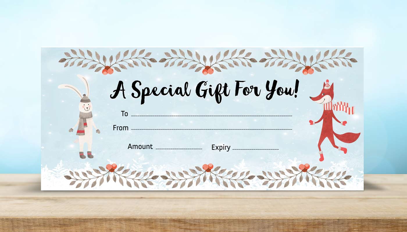 8 Amazing Gift Certificate Templates For Every Business