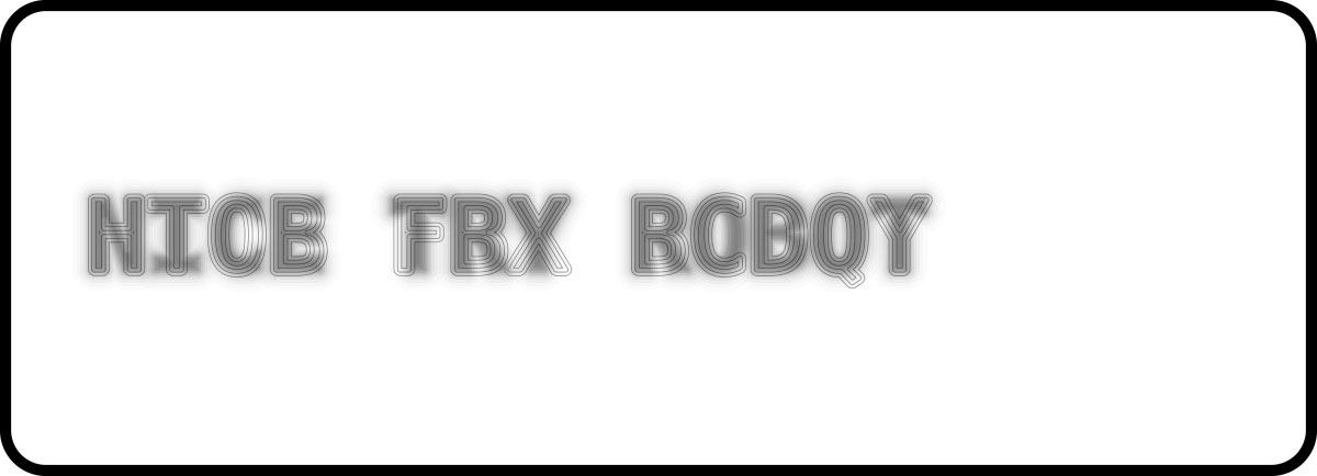 Ghost font video still showing a message formed by thousands of moving dots that only becomes readable when the animation plays