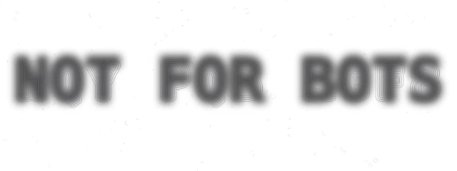Hidden message not for bots revealed by zooming out, the anti-AI decoy layer fades leaving readable black text