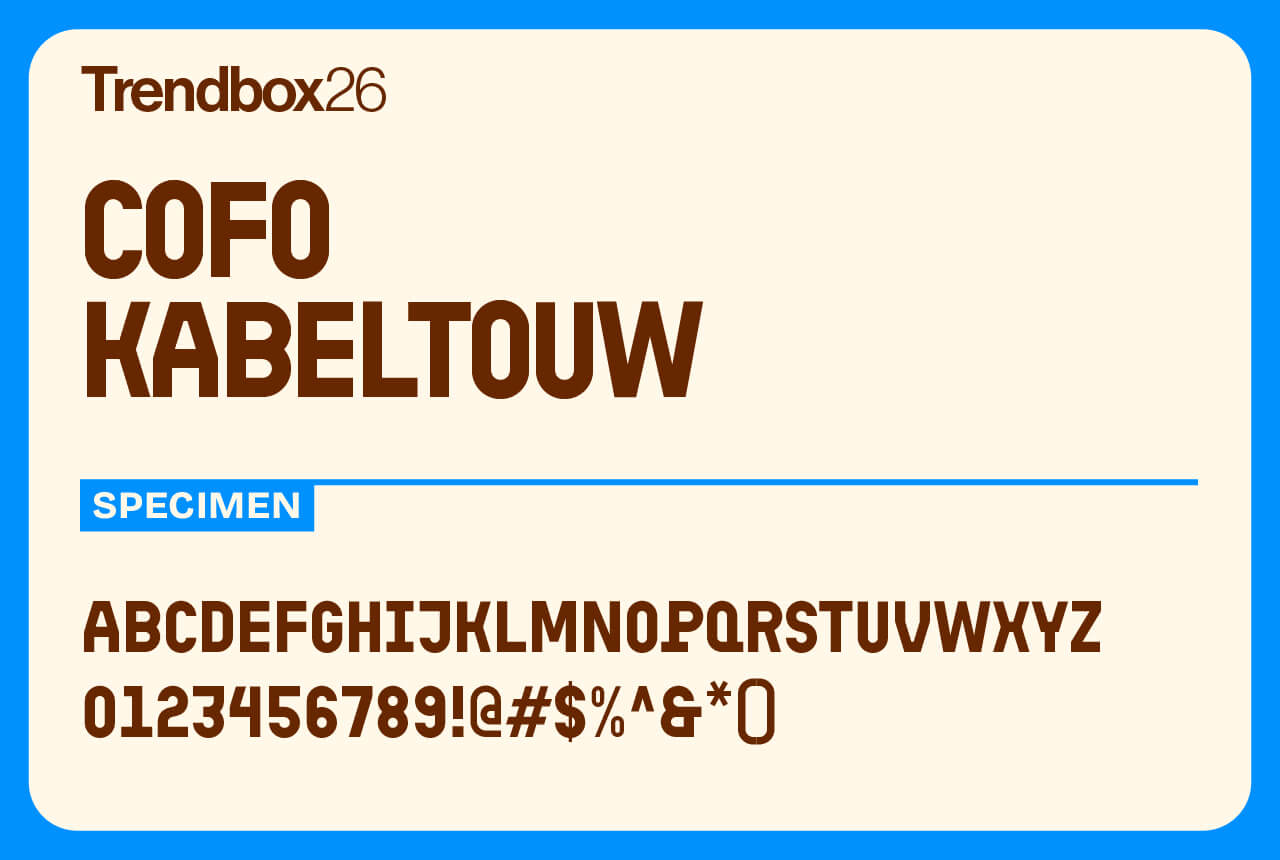 CoFo Kabeltouw