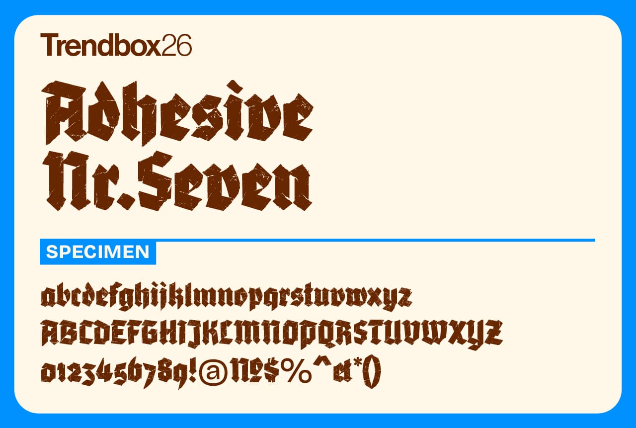 Adhesive Nr. Seven