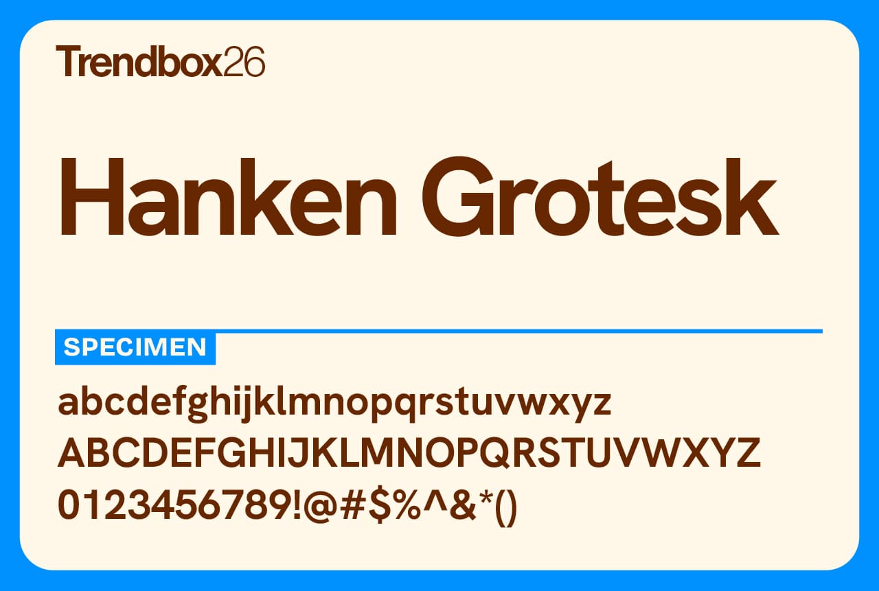 Hanken Grotesk