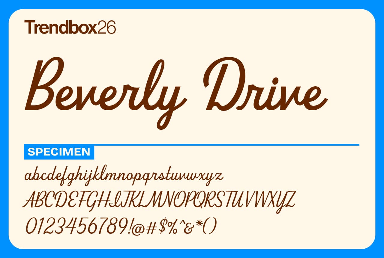 Beverly Drive Right