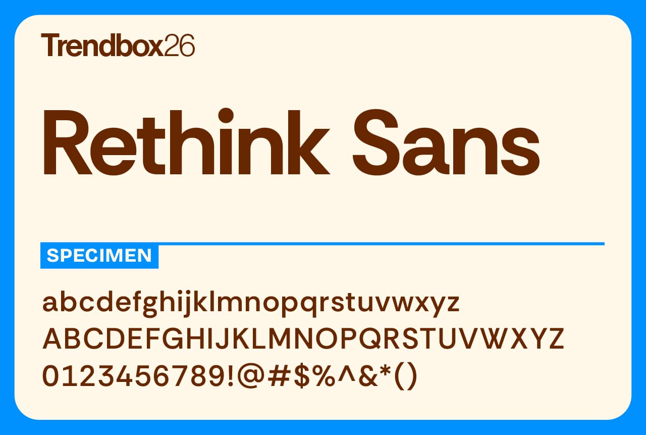 Rethink Sans