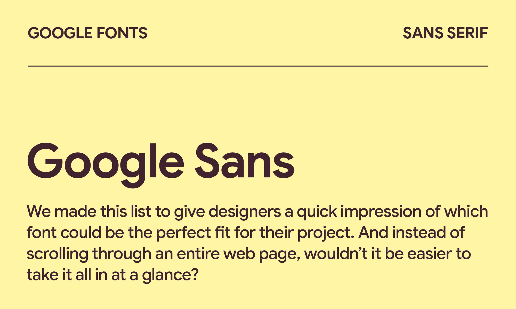 Google Sans