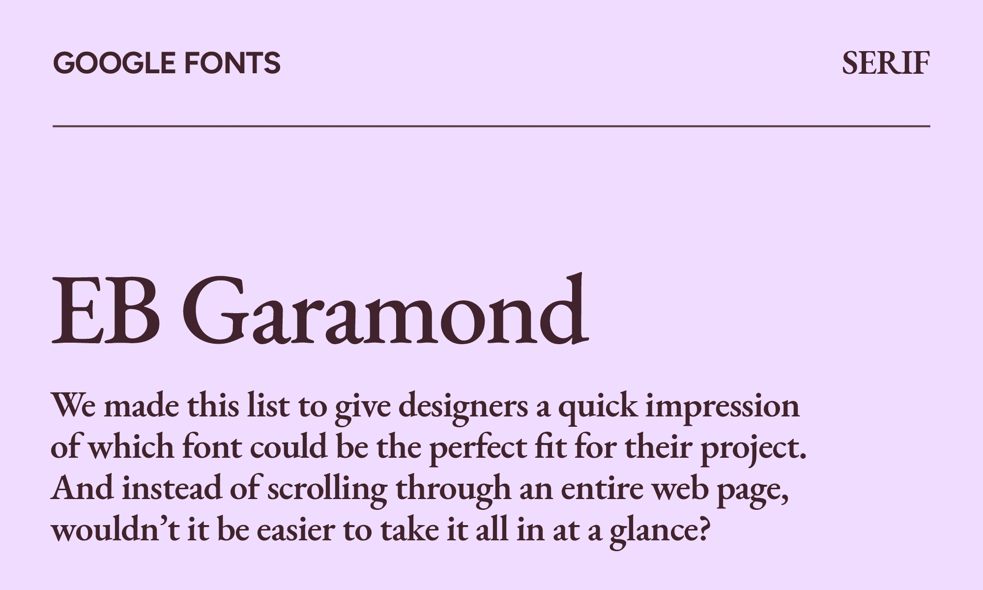EB Garamond