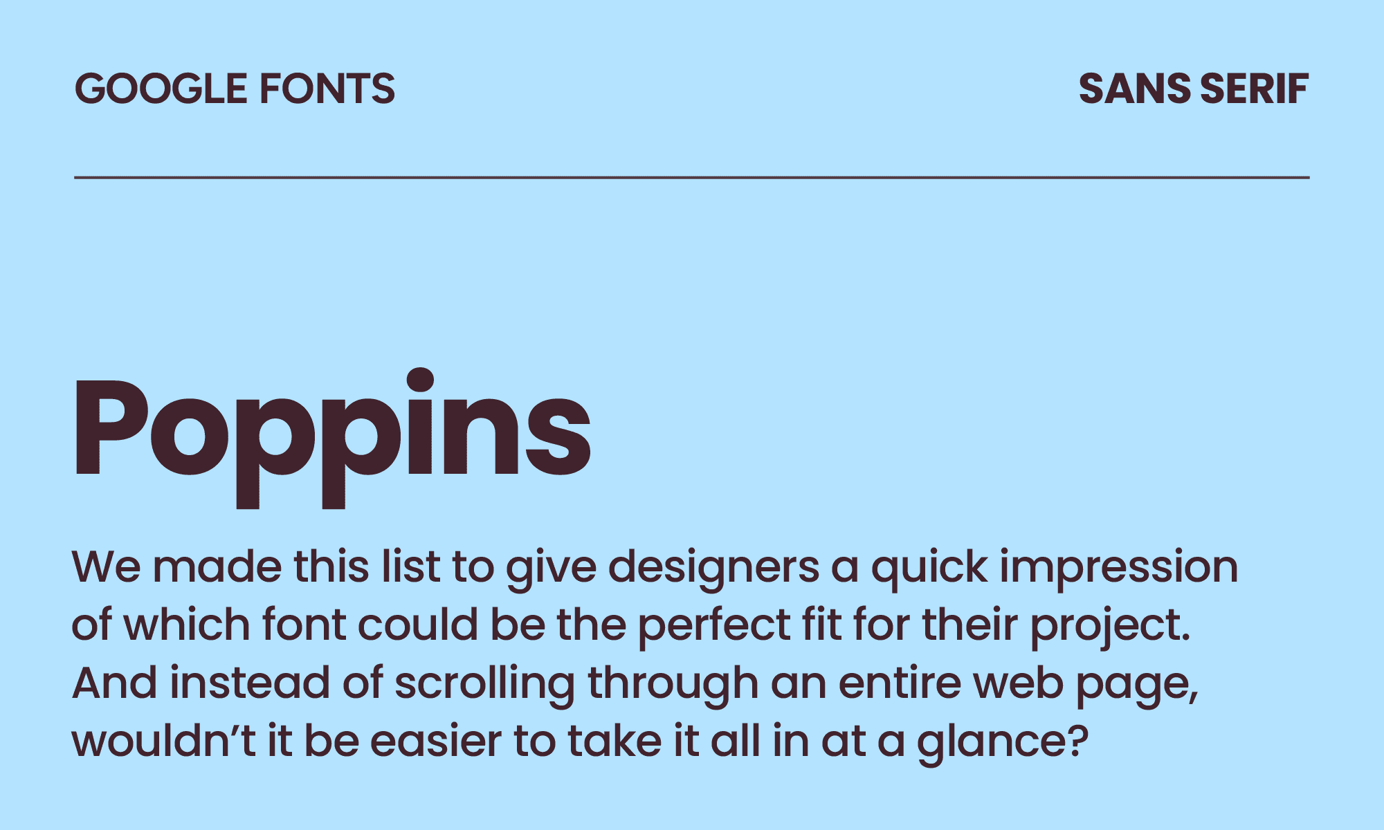 Poppins