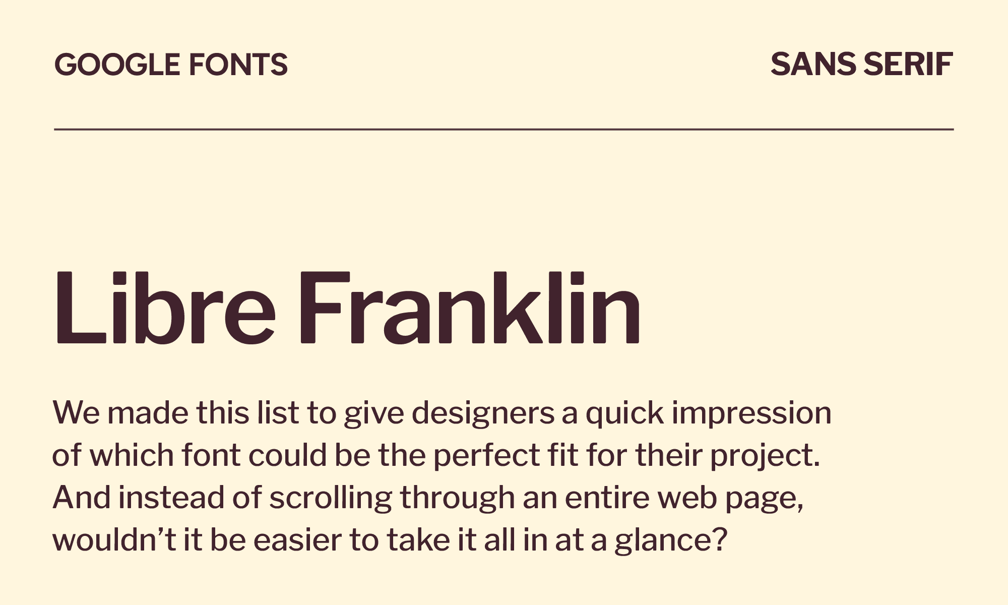 Libre Franklin