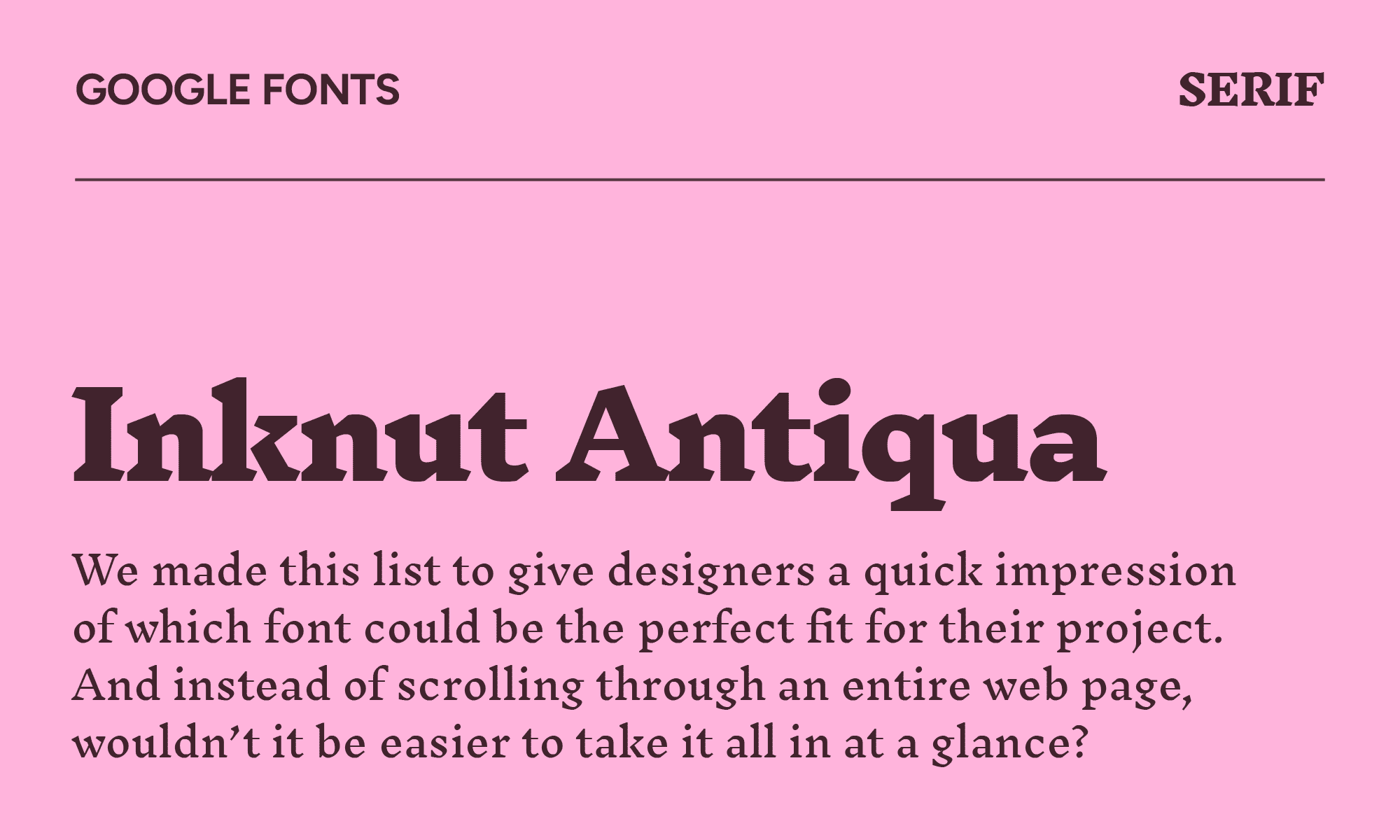 Inknut Antiqua