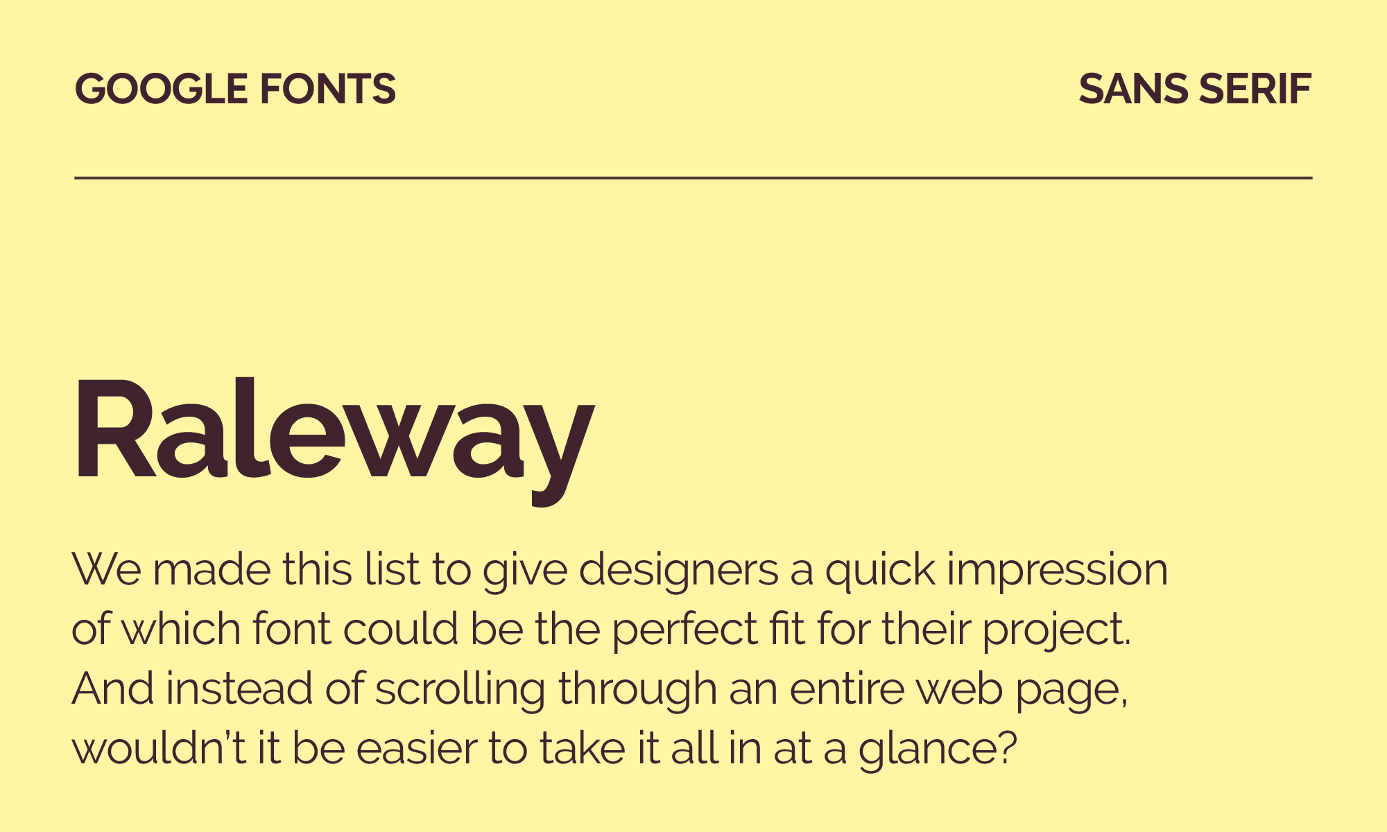 Raleway