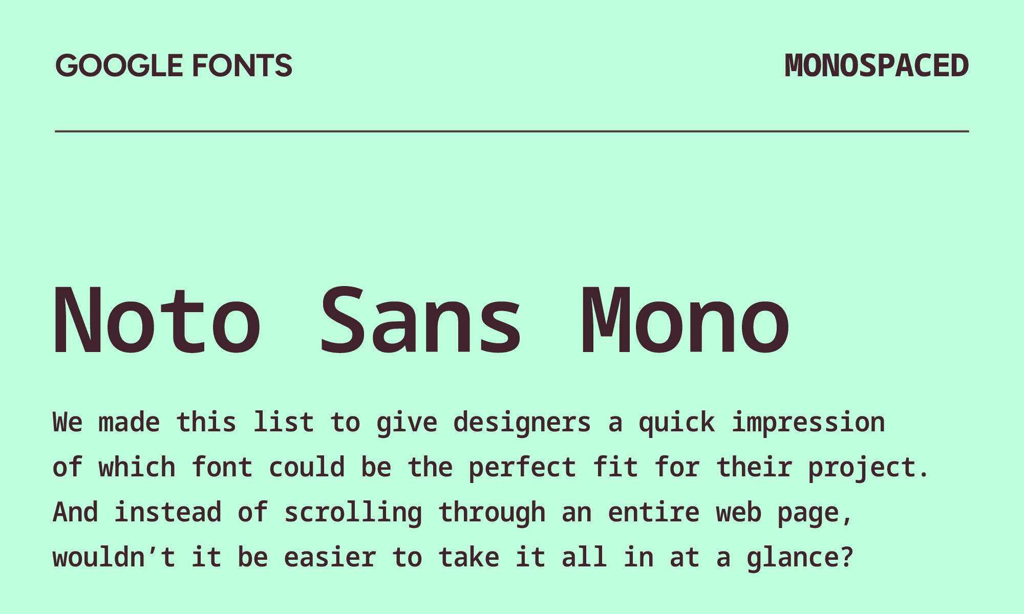 Noto Sans Mono
