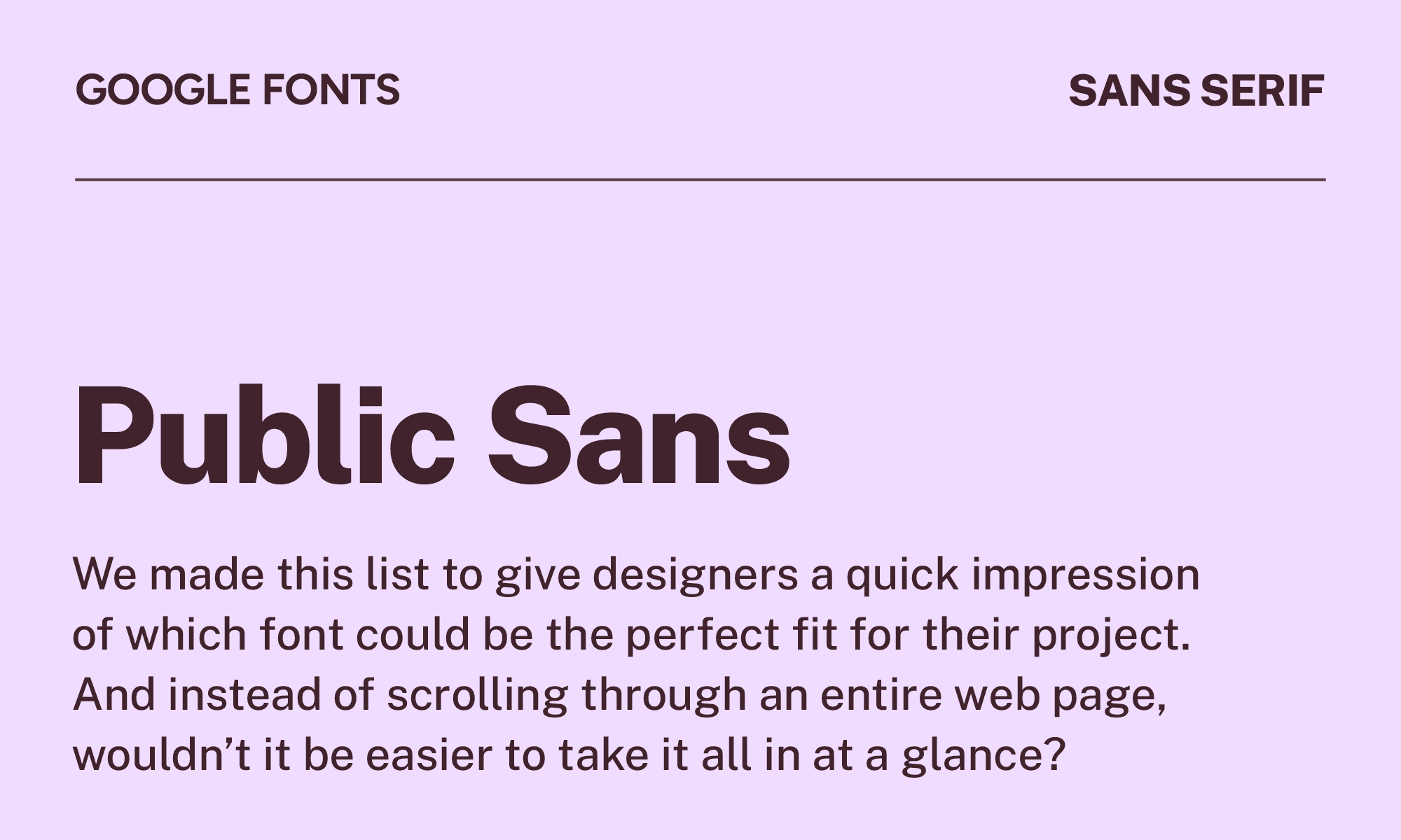 Public Sans