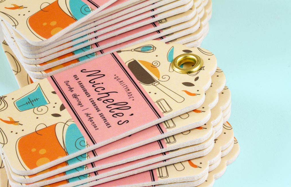 Thick and sturdy hang tags