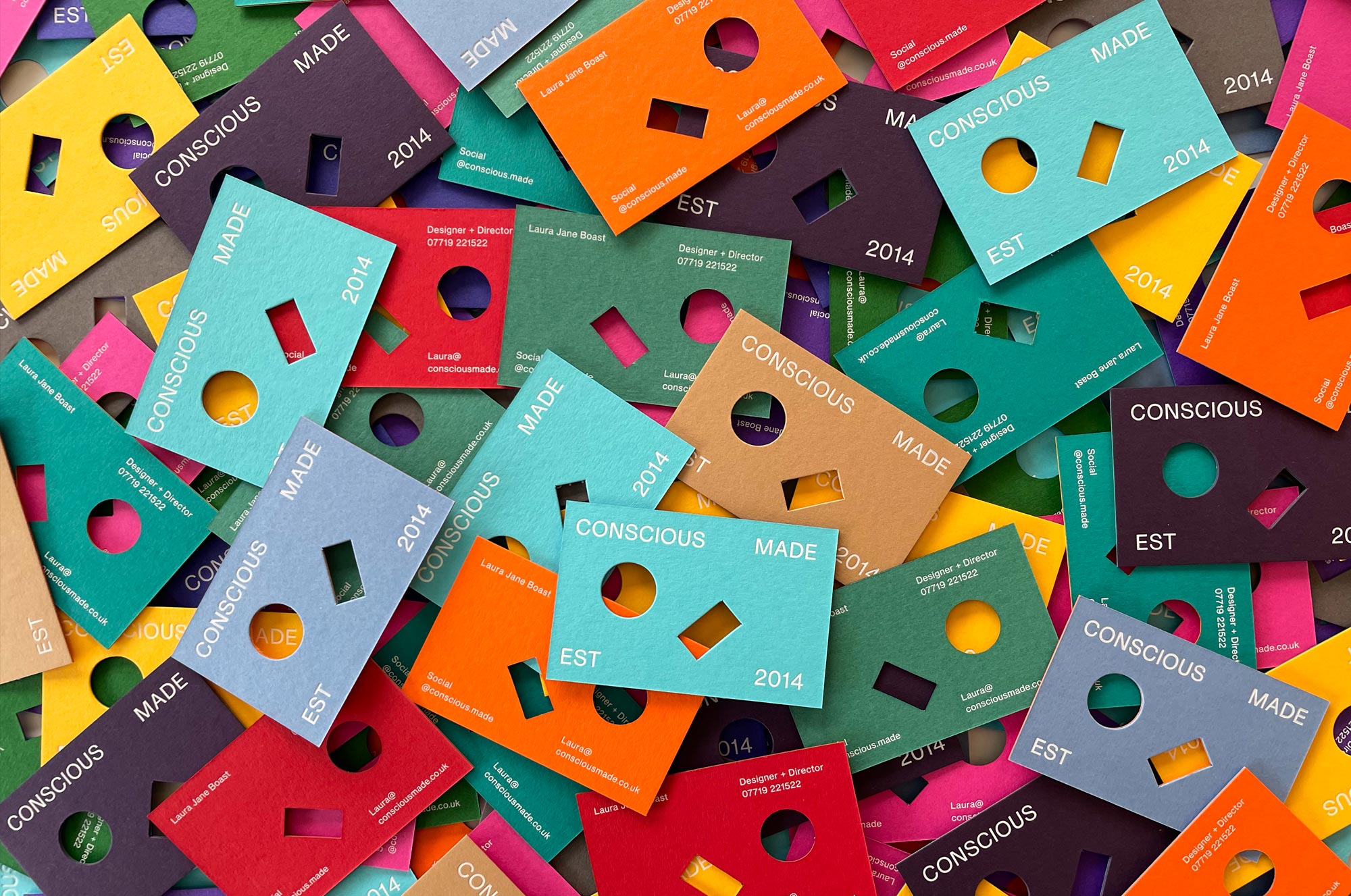 Conscious Made Business Card Design
