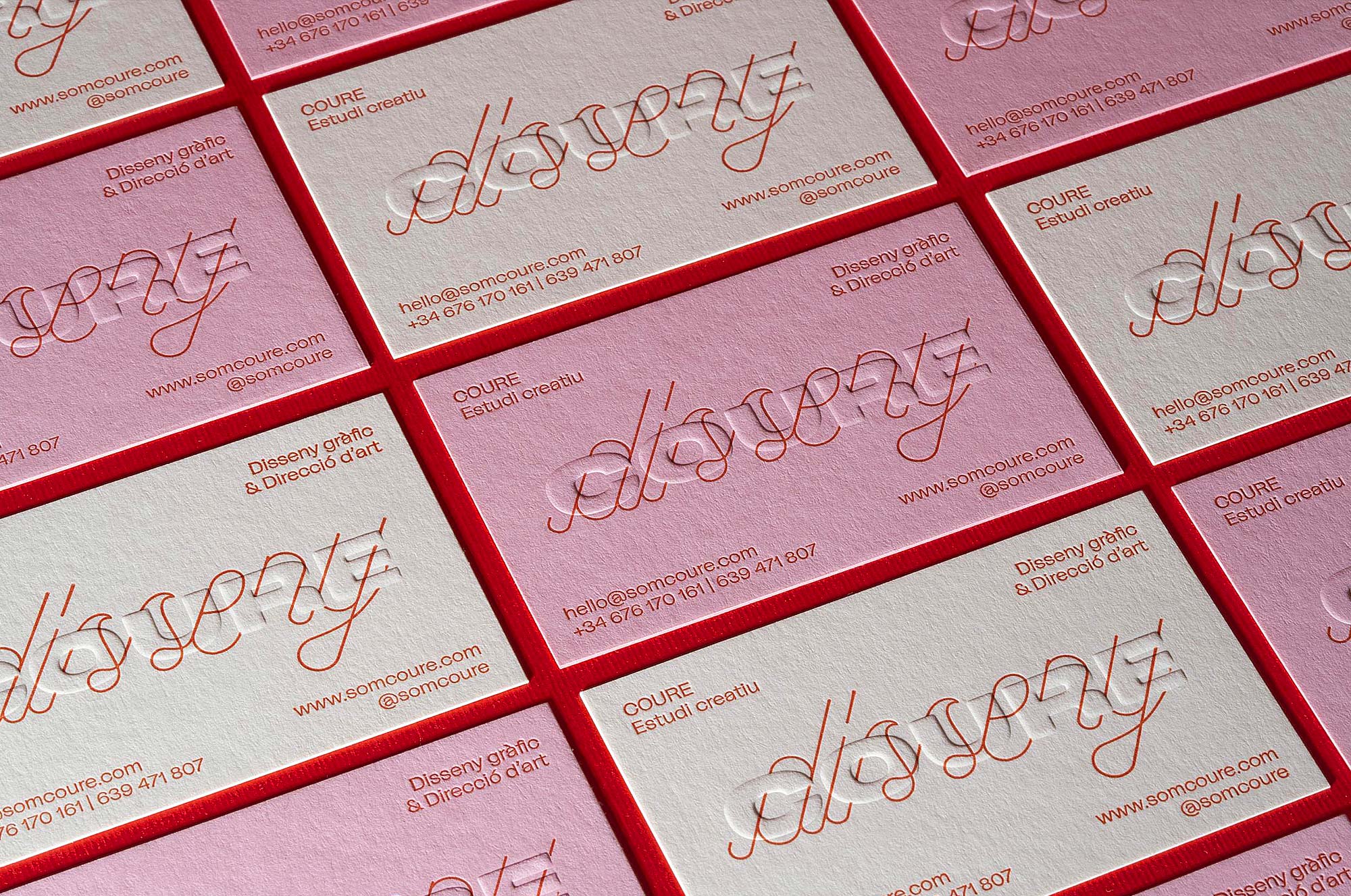 Coure Business Card Design