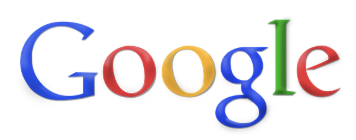 The original multicolored serif Google logo
