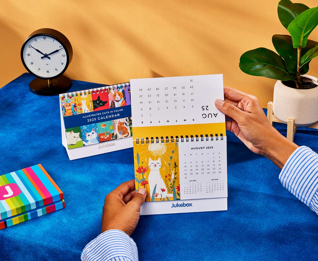 Custom Desktop 2025 Calendars Free Shipping