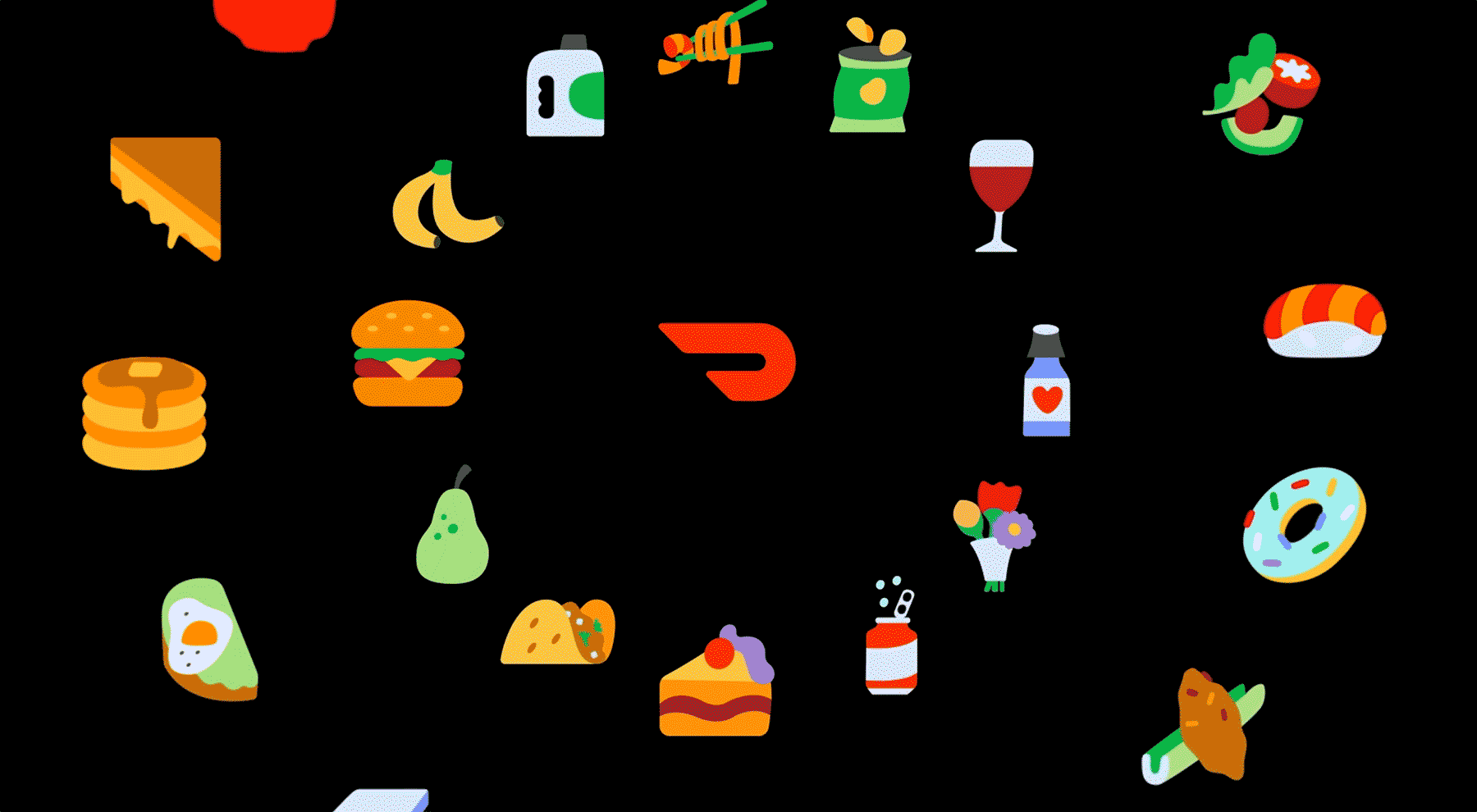 Doordash Illustrated Icons