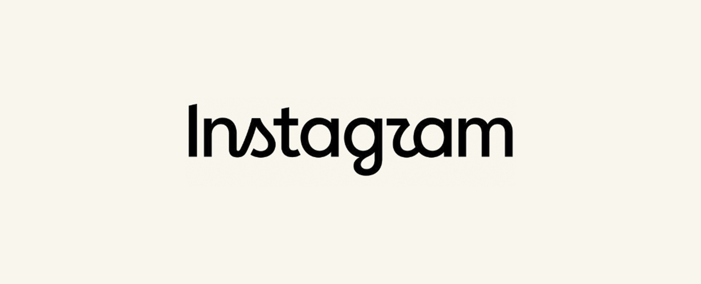 Instagram's 2016 cursive wordmark shown above the heavier 2026 script refresh for comparison