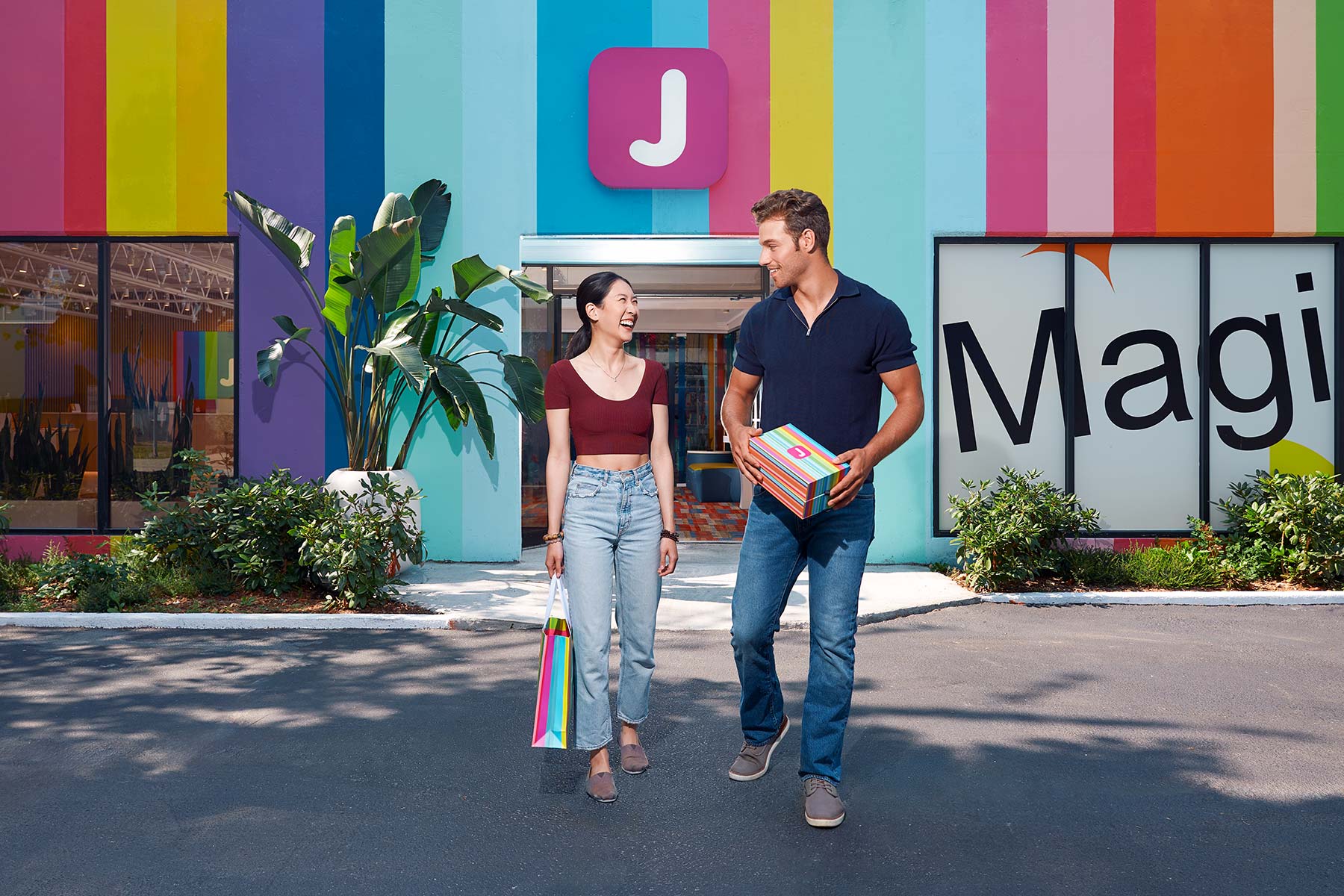 The Jukebox print storefront in Richmond, BC, Canada, showcasing our Canadian headquarters.