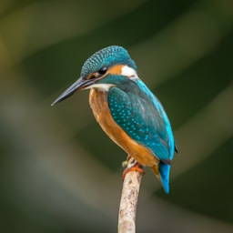 Original kingfisher photo before background removal
