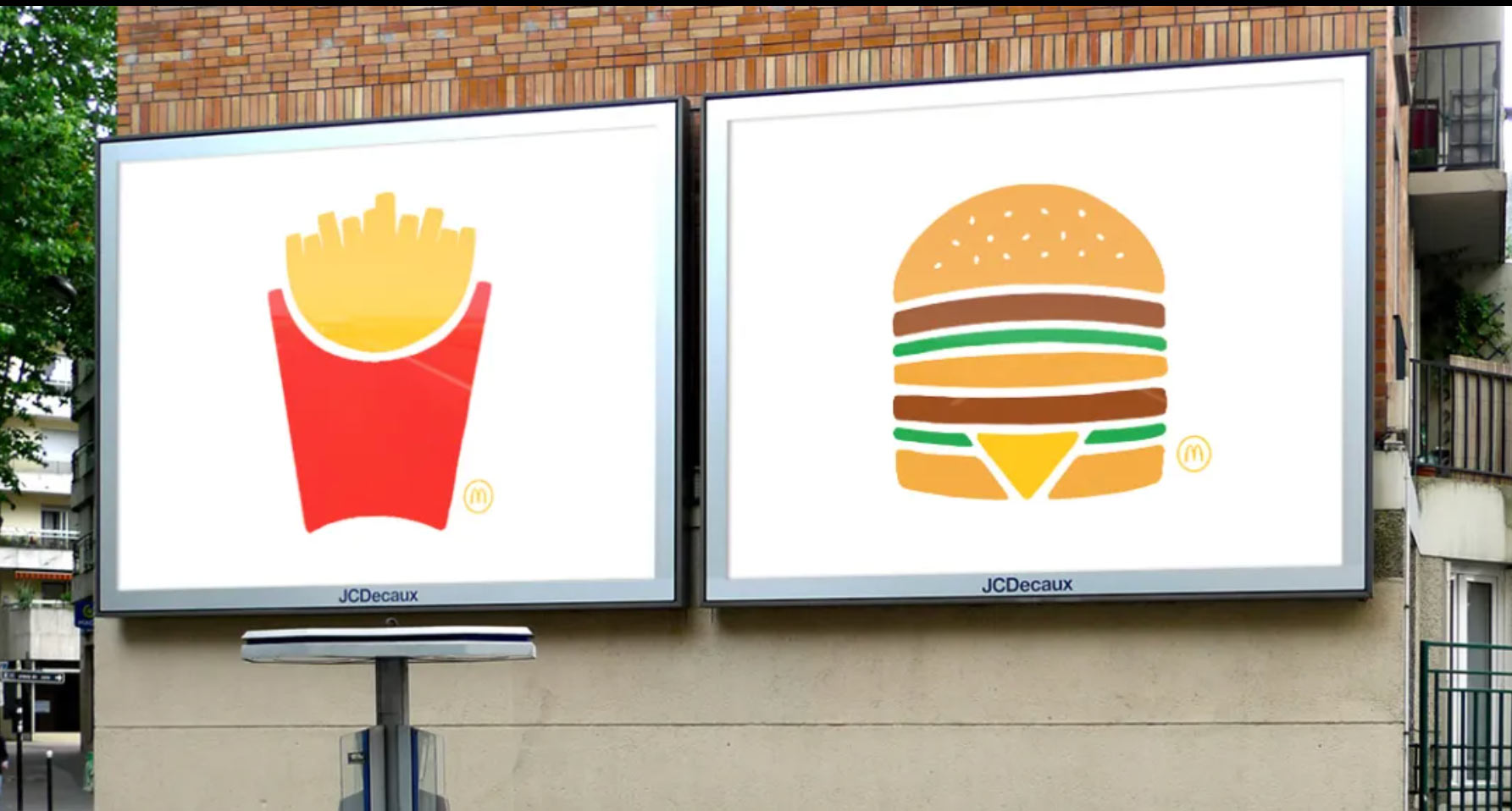 McDonalds Minimal Campaign