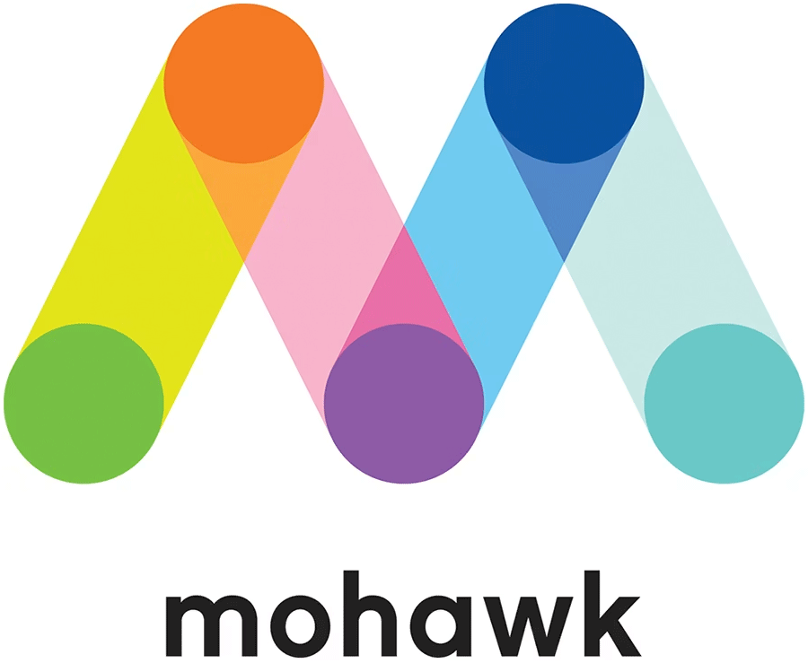 Mohawk Fine Papers logo, premium American paper mill