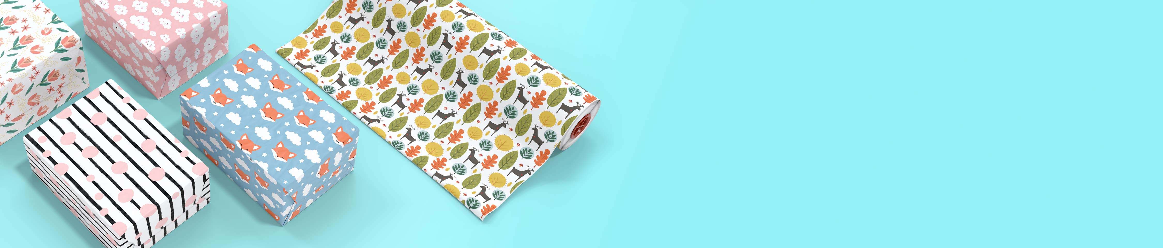 custom printed wrapping paper